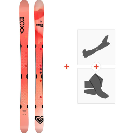 Ski Roxy Shima 98 2021 + Touren Skibindungen + Felle 