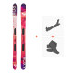 Ski Roxy Shima Freeride 2019 + Touring Ski Bindings + Climbing Skins 
