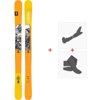 Ski Majesty Dirty Bear XL 2024 + Touring Ski Bindings + Climbing Skins  -