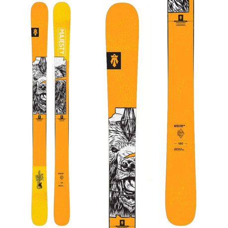 Ski Majesty Dirty Bear XL 2025  - Ski sans fixations Homme