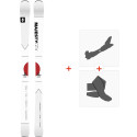 Ski Majesty GTX White Ti 2023 + Touring Ski Bindings + Climbing Skins 