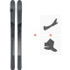 Ski Majesty Superscout Carbon 2024 + Touring Ski Bindings + Climbing Skins  -