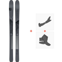 Ski Majesty Superscout Carbon 2024 + Touring Ski Bindings + Climbing Skins  -