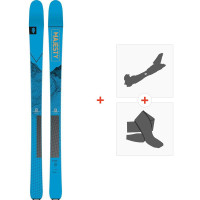 Ski Majesty Superwolf 2024 + Touring Ski Bindings + Climbing Skins  -