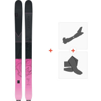 Ski Majesty Vadera Carbon 2024 + Touren Skibindungen + Felle  -