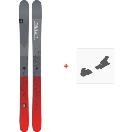 Ski Majesty Vanguard Ti 2024 + Skibindungen