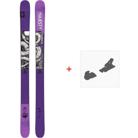 Ski Majesty Vesper 2024 + Skibindungen