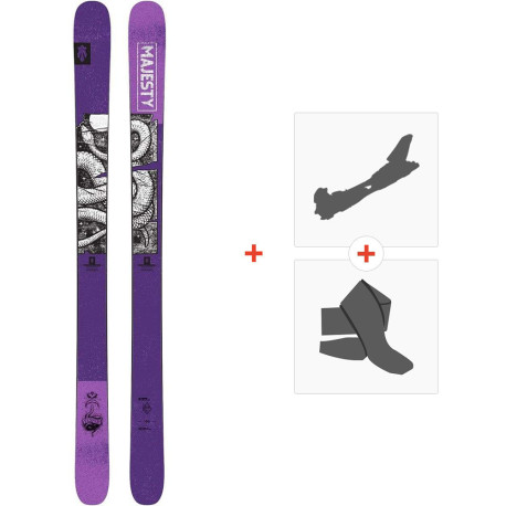 Ski Majesty Vesper 2024 + Tourenbindungen + Felle