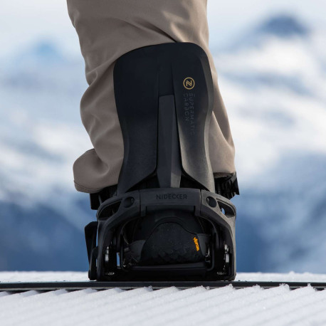 Fixation Snowboard Nidecker Carbon Supermatic 2026  - Fixation Snowboard Homme