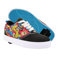 Chaussures à roulettes Heelys X Spongebob Pro 20 Prints Black/Multi 2022 - Heelys Garçons