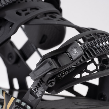 Snowboard Bindings Nidecker Flow Nx2 Hybrid 2026  - Snowboard Bindings Men ( Unisex )