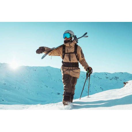 Julbo Ski helmet Hal Grey/Blue/Green 2023 - Casque de Ski