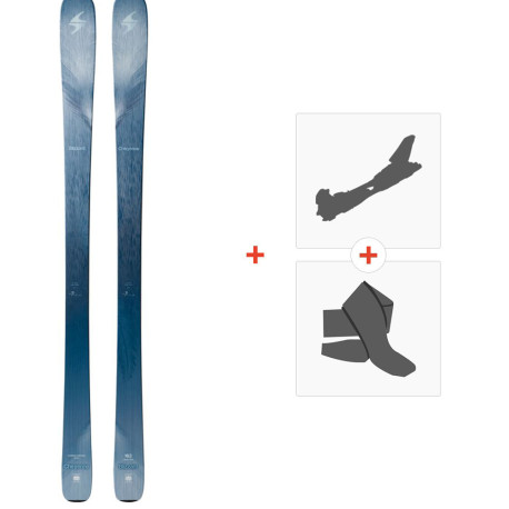 Ski Blizzard Cheyenne 2017 + Fixations ski de rando + Peaux 