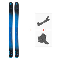 Ski Blizzard Rustler Team 2023 + Touring Ski Bindings + Climbing Skins  -