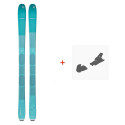 Ski Blizzard Zero G 095 W 2025 + FIxations de ski 