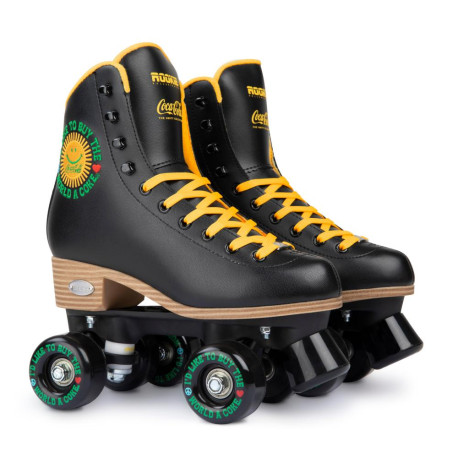 Quad skates Rookieskates Coca-Cola Sunshine Black 2022 - Rollerskates