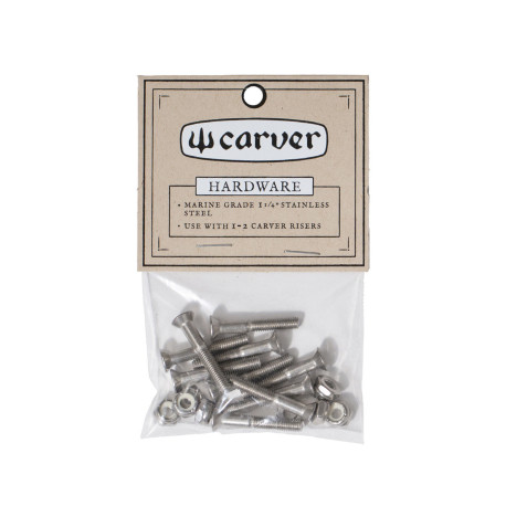 Hardware Carver Stainless Steel 1 1/4\\" Set 2026  - Hardware (Schrauben etc.)