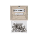 Matériel Carver Stainless Steel 1 1/4" Set 2026 