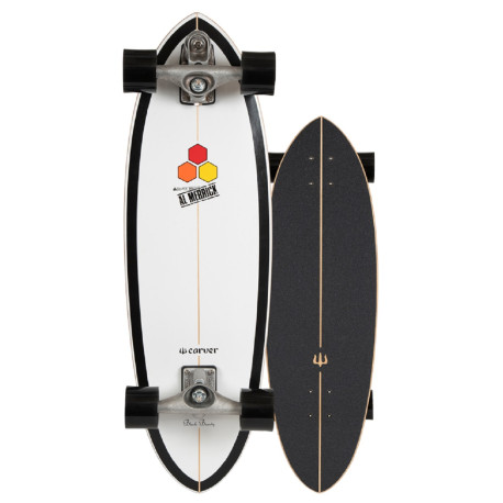 Surfskate Carver Channel Islands Black Beauty 31.75\\" 2024 - Complete  - Complete Surfskates