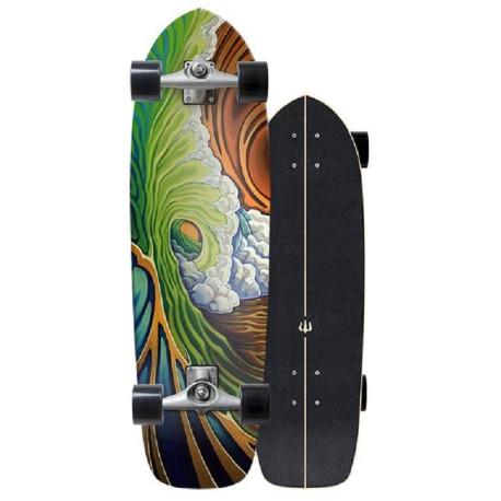 Surfskate Carver Greenroom 33.75\\" 2021 - Complete  - Surfskates Complets