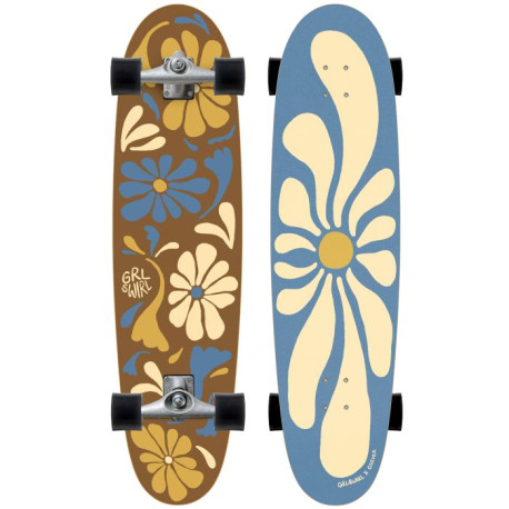 Surfskate Carver Grlswirl Longswirl 38\\"  2026 - Complete  - Komplette Surfskates
