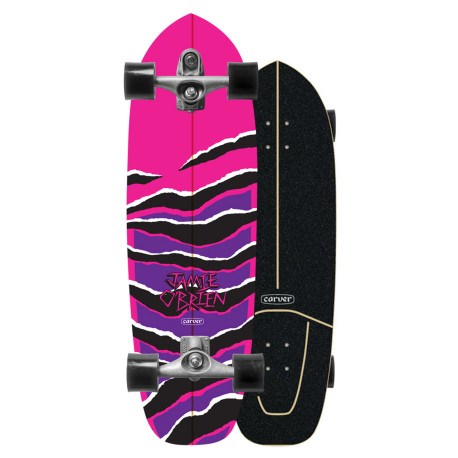 Surfskate Carver Job Pink Tiger 33.5\\" 2024 - Complete  - Komplette Surfskates