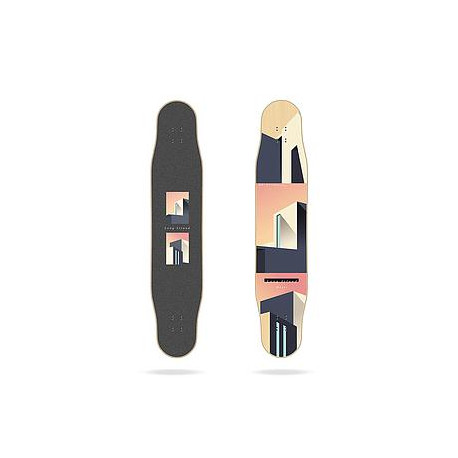 Nur Longboard-Deck Long Island Magic 46\\" Flex1 Fiberflex 2022  - Longboard-Deck (besonders anfertigen)