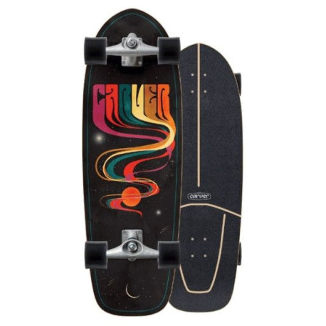 Surfskate Carver Space Case 31.25\\" 2025 - Complete  - Complete Surfskates