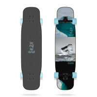 Longboard Complete Long Island Manta 38.75\\" Fiber-Ex 2022  - Longboard Komplett
