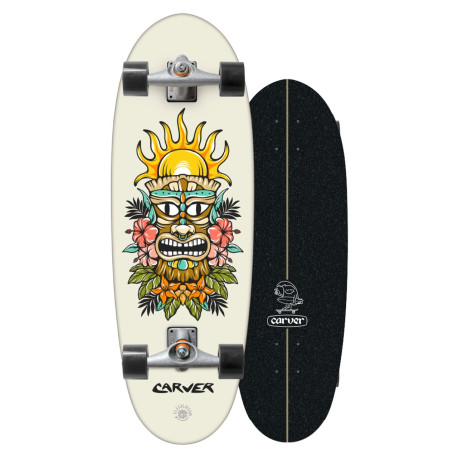 Surfskate Carver Tiki Sunrise 28\\" 2024 - Complete  - Komplette Surfskates