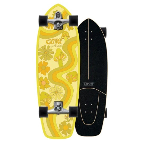 Surfskate Carver Trippy Hippy 30.25\\" 2024 - Complete  - Complete Surfskates