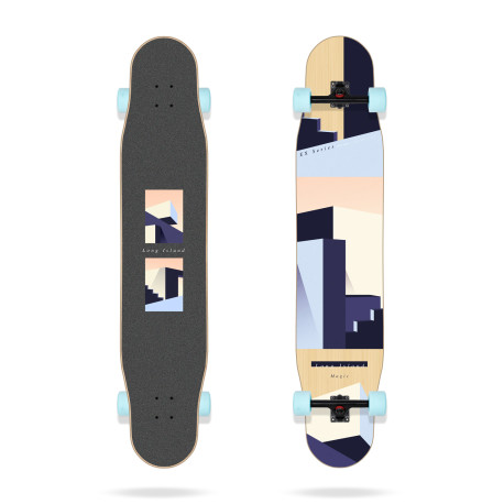 Longboard Complete Long Island Magic 46\\" Flex2 Fiberflex 2022  - Longboard Komplett