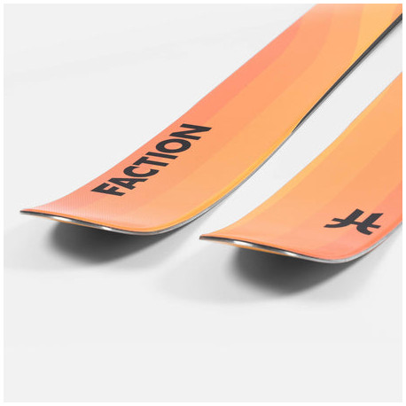 Ski Faction Dancer 3 orange 2026  - Ski sans fixations Homme