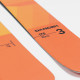 Ski Faction Dancer 3 orange 2026  - Ski sans fixations Homme