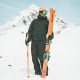 Ski Faction Dancer 3 orange 2026  - Ski sans fixations Homme