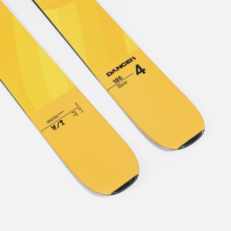 Ski Faction Dancer 4 yellow 2026  - Ski Men ( without bindings )