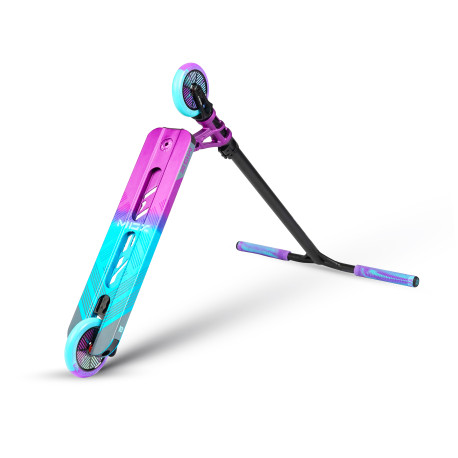 Madd Gear Scooter Complete MGP MGX Team RP-1 Turquoise-Violet 2022 - Trottinette Freestyle Complète