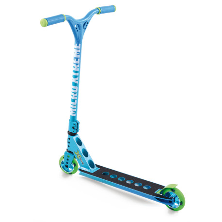 Freestyle Scooter Micro Trixx 2.0 Rainbow Blue 2026 - Freestyle Scooter Complete