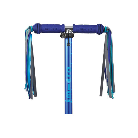 Scooter Accessories Micro Ribbons Blue Reflective 2026  - Trotinette Accessoires