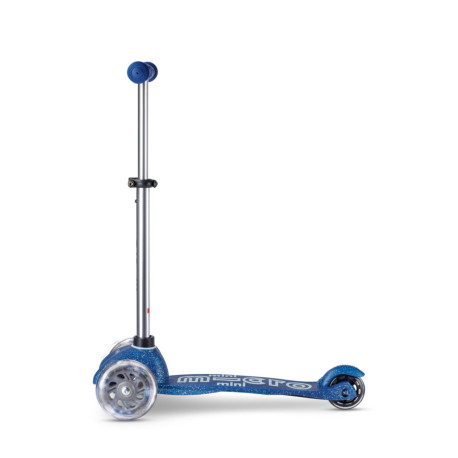 Trotinette Micro Deluxe LED Galaxy Glitter Navy 2026  - Trottinette Enfants