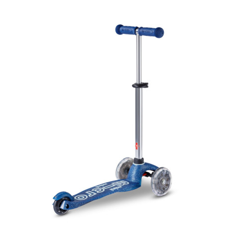 Trotinette Micro Deluxe LED Galaxy Glitter Navy 2026  - Trottinette Enfants