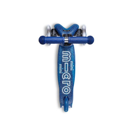 Trotinette Micro Deluxe LED Galaxy Glitter Navy 2026  - Trottinette Enfants