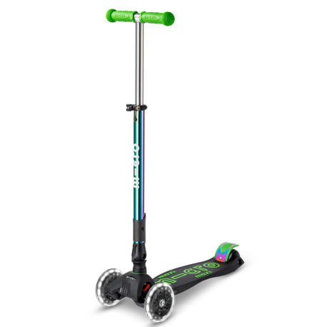 Trotinette Micro Maxi Deluxe Foldable LED Neochrome 2026  - Trottinette Enfants