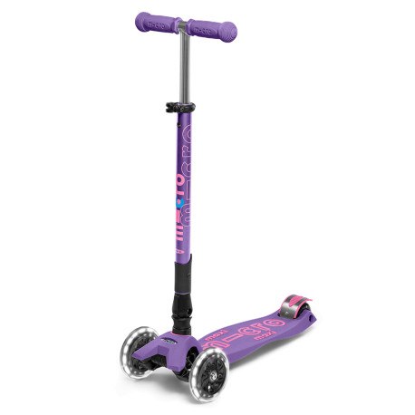 Trotinette Micro Maxi Deluxe Foldable Led 2026  - Trottinette Enfants
