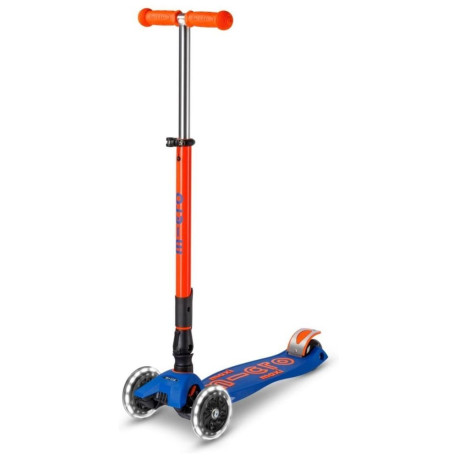 Trotinette Micro Maxi Deluxe Foldable Neon LED 2026  - Trottinette Enfants