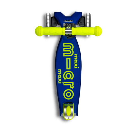 Trotinette Micro Maxi Deluxe Foldable Neon LED 2026  - Trottinette Enfants