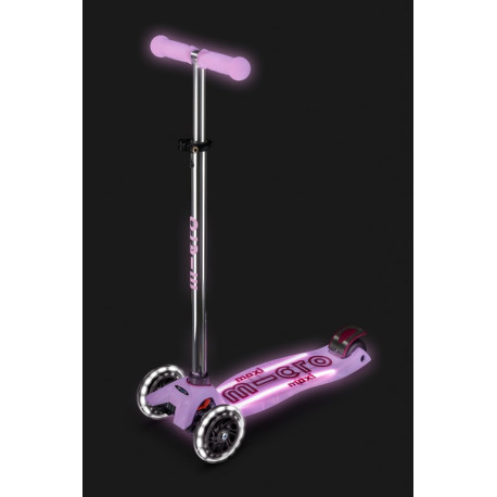 Trotinette Micro Maxi Deluxe Glow LED Plus 2026  - Trottinette Enfants