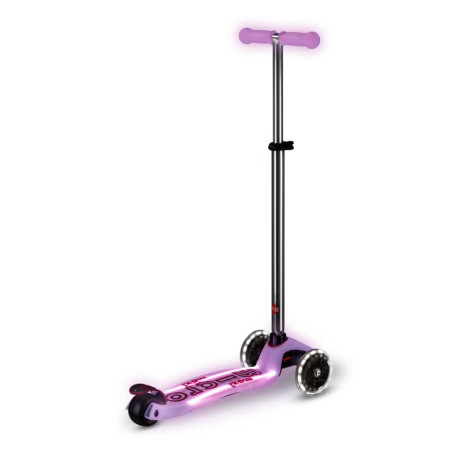 Trotinette Micro Maxi Deluxe Glow LED Plus 2026  - Trottinette Enfants