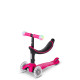 Trotinette Micro Mini2Grow Deluxe Magic Led 2026  - Trottinette Enfants