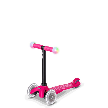 Trotinette Micro Mini2Grow Deluxe Magic Led 2026  - Trottinette Enfants